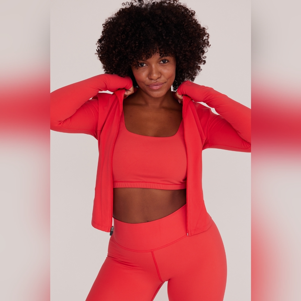 Red Leggings Set